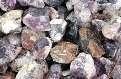 Plan de concassage et de traitement de quartz